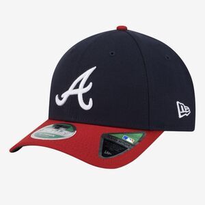 New Era Atlanta Braves 9Forty SnapBack Adjustable Hat Cap M-Crown Cool Era Blue